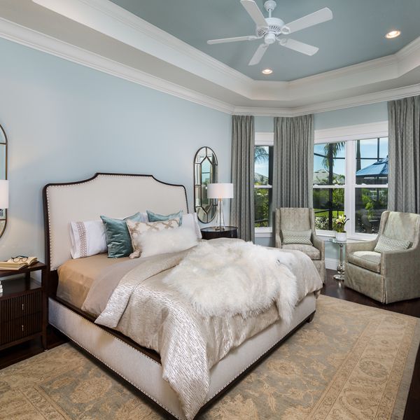 Master Bedroom At British West Indies By Custom Home Builder Camlin Custom Homes