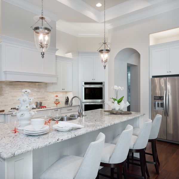 Kitchen At British West Indies By Custom Home Builder Camlin Custom Homes