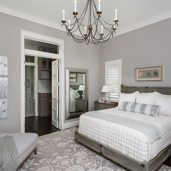 Master Bedroom At Riverfront Low Country By Custom Home Builder Camlin Custom Homes